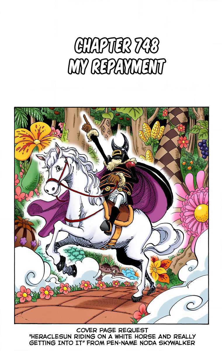 One Piece - Digital Colored Comics Chapter 748 2
